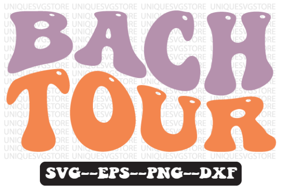 Bach Tour Wavy Retro Svg Design Review