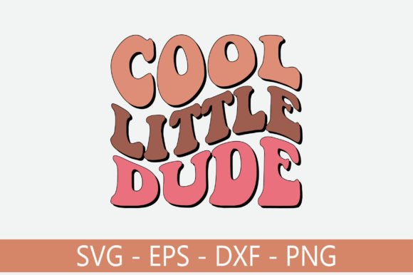 Cool Little Dude Retro Svg Design