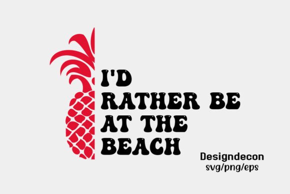 I D Rather Be at the Beach Retro Svg Review