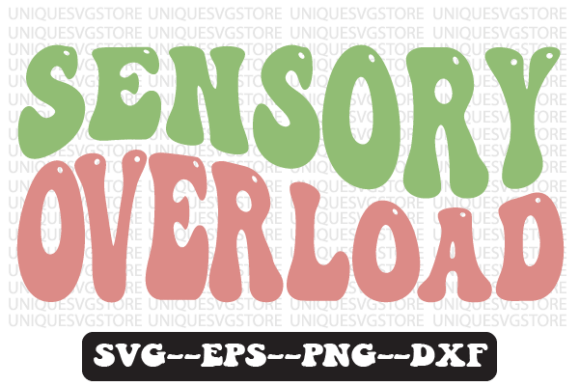 Sensory Overload Wavy Retro Svg Design Review