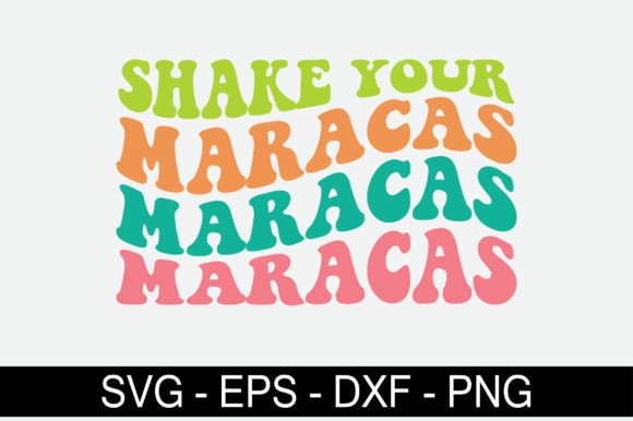 Shake Your Maracas Retro Svg Design Review